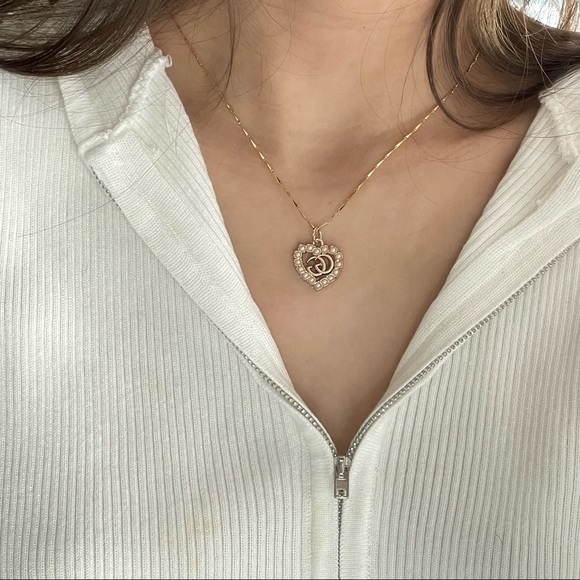 Gucci Jewelry - Authentic Gucci necklace｜authentic reworked ｜cute heart shape